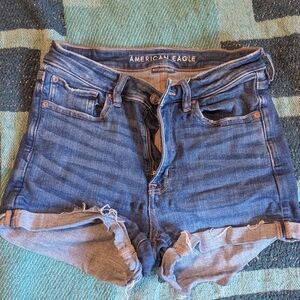 American Eagle Outfitters Blue Denim Shorts